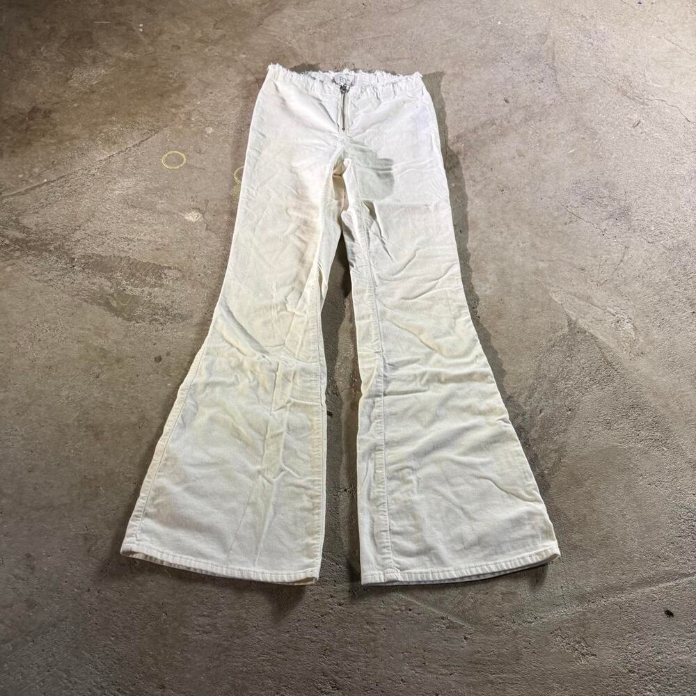 White BDG Flare Jeans